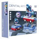 2-in-1 Dental Sports Car Multi Function Playset - 37 Pieces