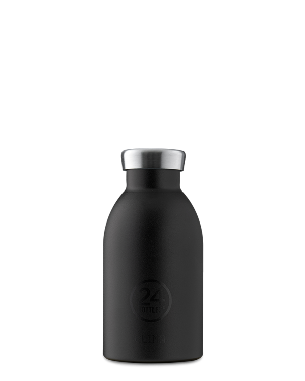 24Bottles Clima 330ml - Stone Tuxedo - Black