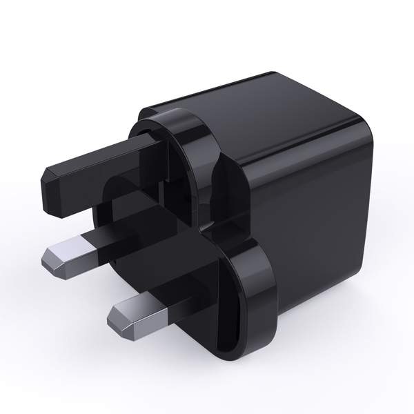 Aukey 12W Universal Dual Port AiPower Mini Portable Travel Charger - Black