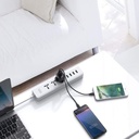 Aukey 12W Universal Dual Port AiPower Mini Portable Travel Charger - Black