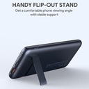Aukey 18W PD QC 3.0 10000mAh Power Bank With Foldable Stand & Wireless Charger