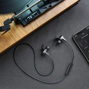 Aukey Bluetooth Earbuds Conveniently Clip With Magnetically Around Your Neck