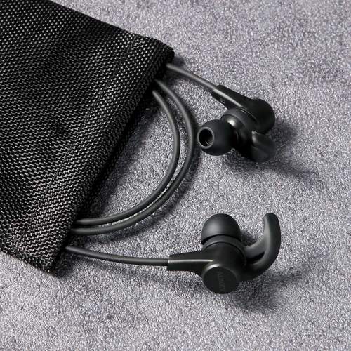 Aukey Bluetooth Earbuds Conveniently Clip With Magnetically Around Your Neck