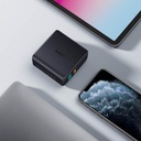 Aukey Focus Mix 60W Dual-Port PD Charger with Dynamic Detect - Black