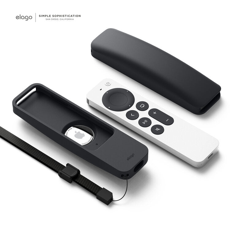 Elago R5 Intelli Case for apple TV Remote 2021 Black