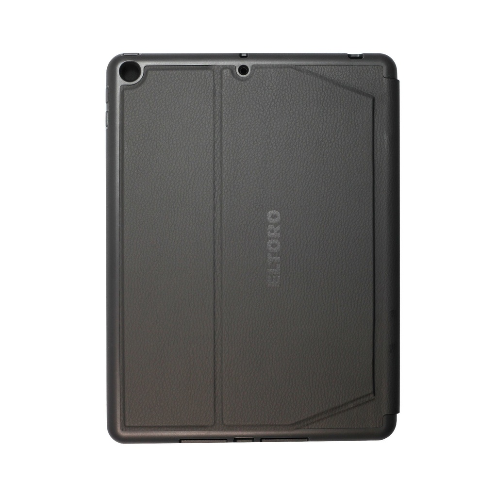 Eltoro Silicon Book Case for iPad 9 10.2-inch - Black