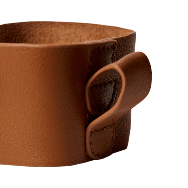 Fressko Bino Leather Sleeve for 260ml - Tan