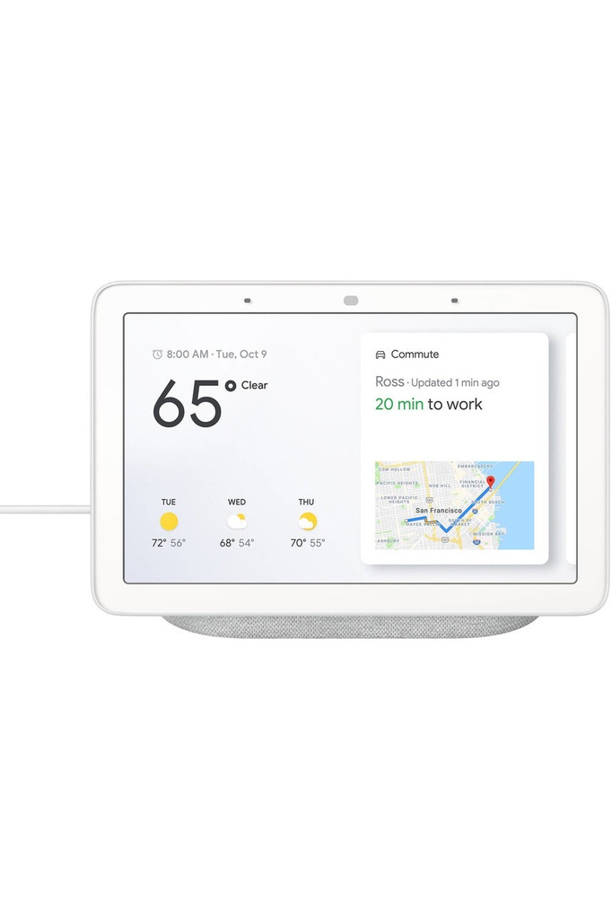 Google Home Hub with Google Assistant - Chalk