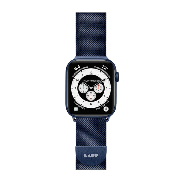 Laut Steel Loop Watch Strap Series 1 8 and ULTRA for Apple Watch 42/44/45/49mm Navy Blue