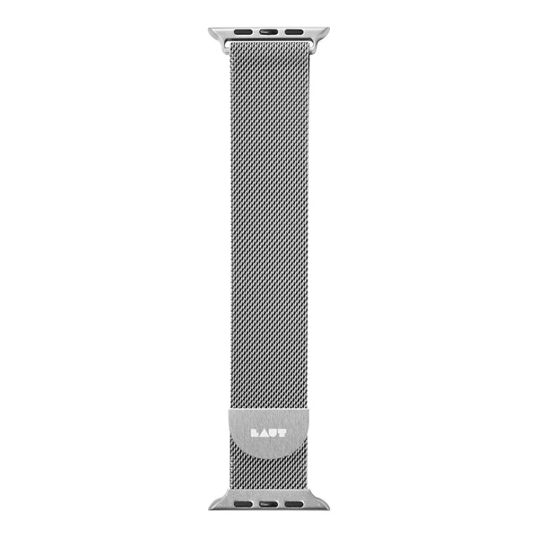 Laut Steel Loop Watch Strap Series 1 8 and ULTRA for Apple Watch 42/44/45/49mm Silver