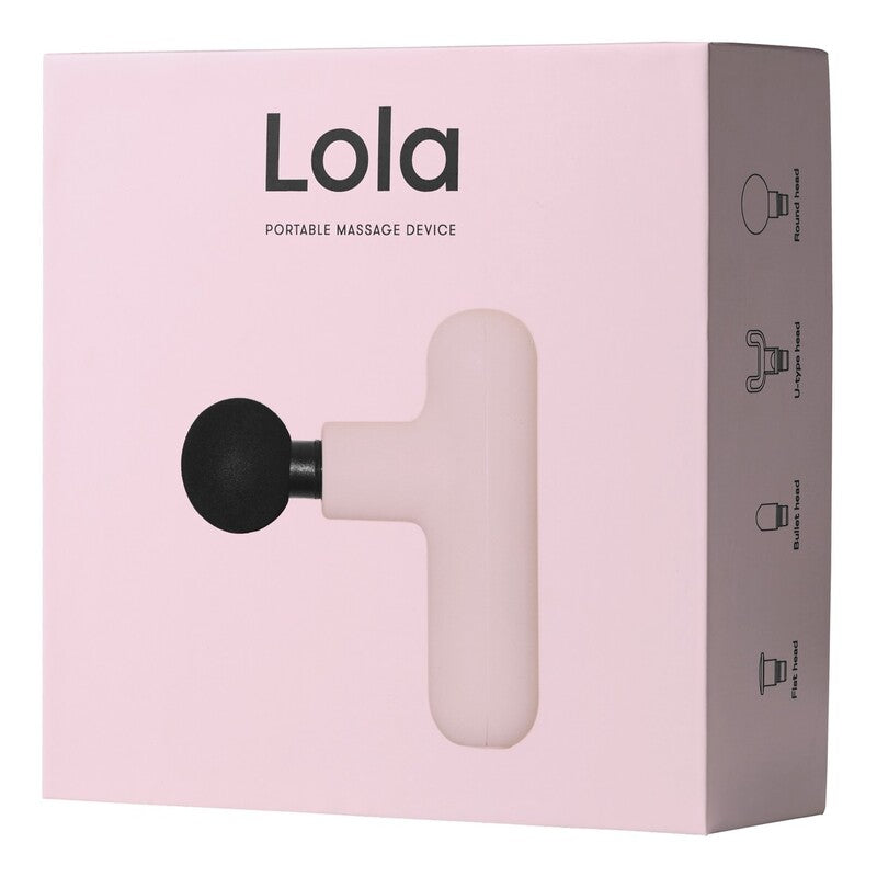 Lola Portable Massage Gun - Pamper Pink