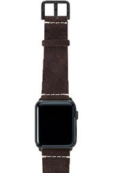 Meridio Heritage - Cordwood Leather Strap 45mm