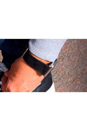 Meridio Heritage - Forest - Black Leather Strap 45mm