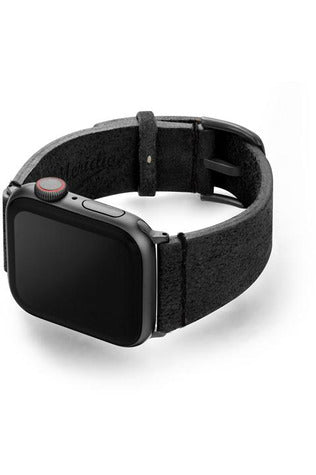 Meridio Heritage - Forest - Black Leather Strap 45mm