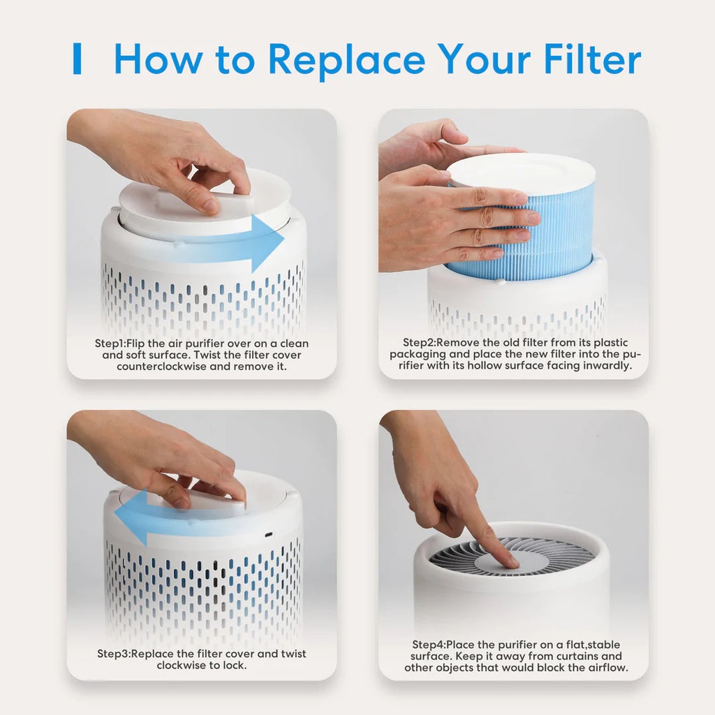 Meross Smart Air Purifier Filter Element