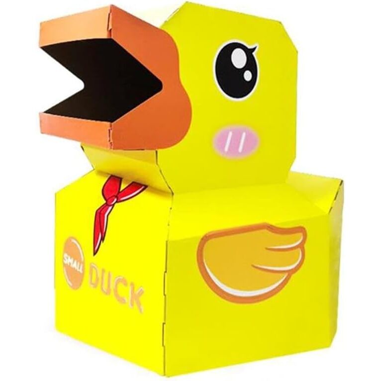 Paper Duck Animal - Yellow