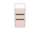 Samsung Flip 4 Flap Leather Cover - Peach