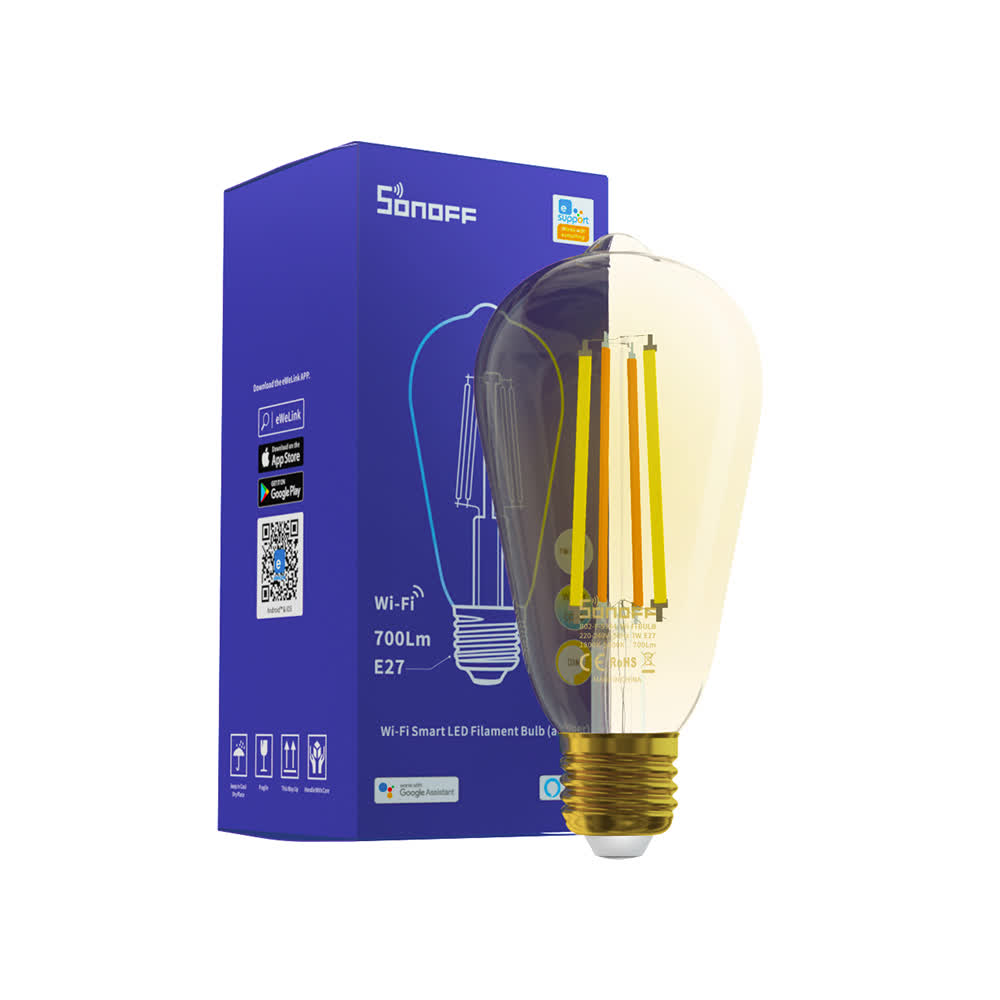 Sonoff Smart Wi - Fi LED Filament Bulb