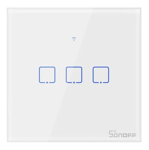 SONOFF Wi - Fi Smart Wall Switch 3 Gang
