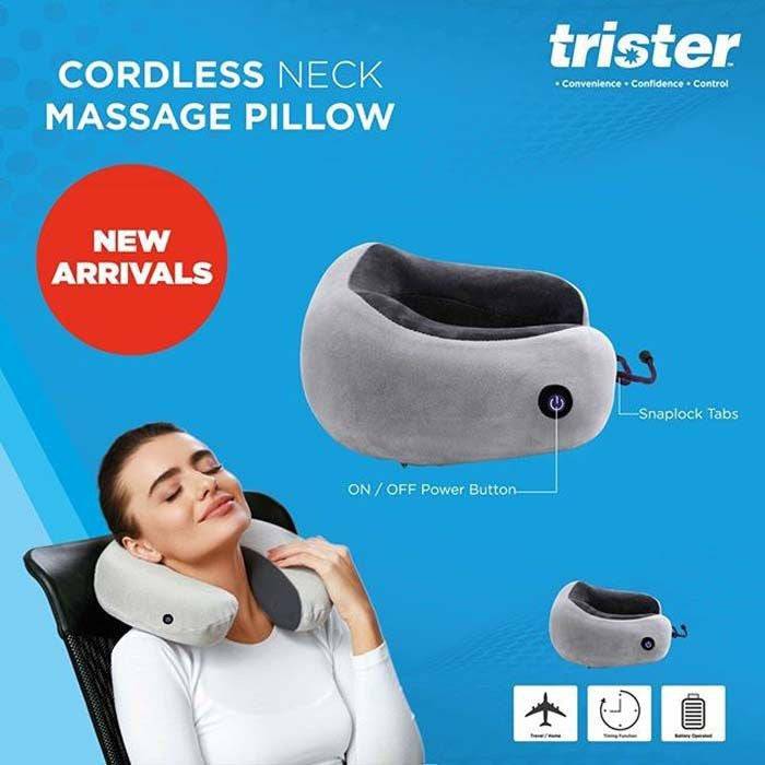 Trister CORDLESS NECK MASSAGE PILLOW