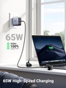 UGREEN 65W GaN Tech Worldwide Travel Fast Charger 3-Port