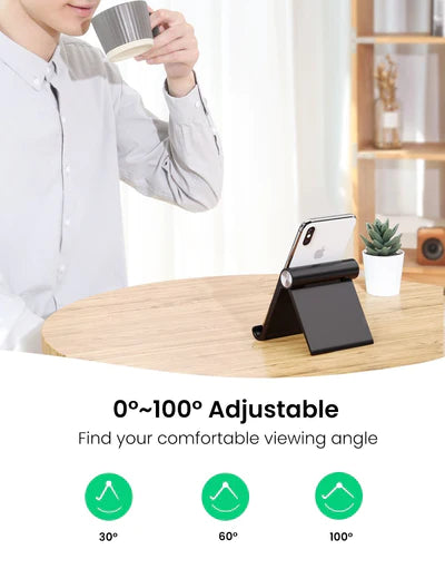 UGREEN Adjustable Portable Tablet Stand White