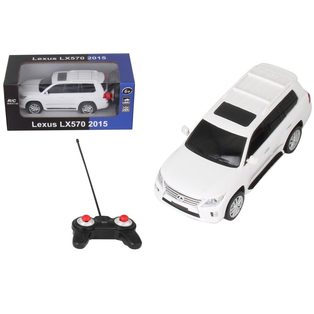 Wemzy - Rc Car Lexus Lx570 2015 Remote - White
