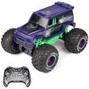 Wemzy - Rc, 1:10 Stunt Standing Large Wheel With Gyroscope, Purple