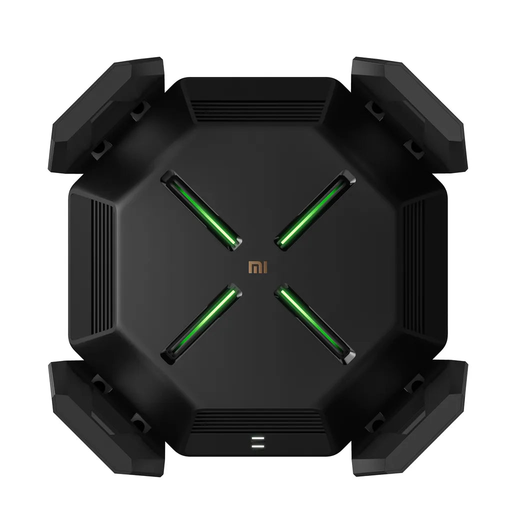 Xiaomi Mi 5G Router AX9000 Built for Gamers, Tri - Band Wi - Fi 6