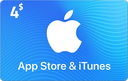 Apple iTunes Gift Card 4$ - USA