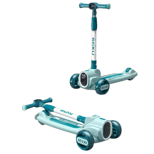 Scooter With Light - Green