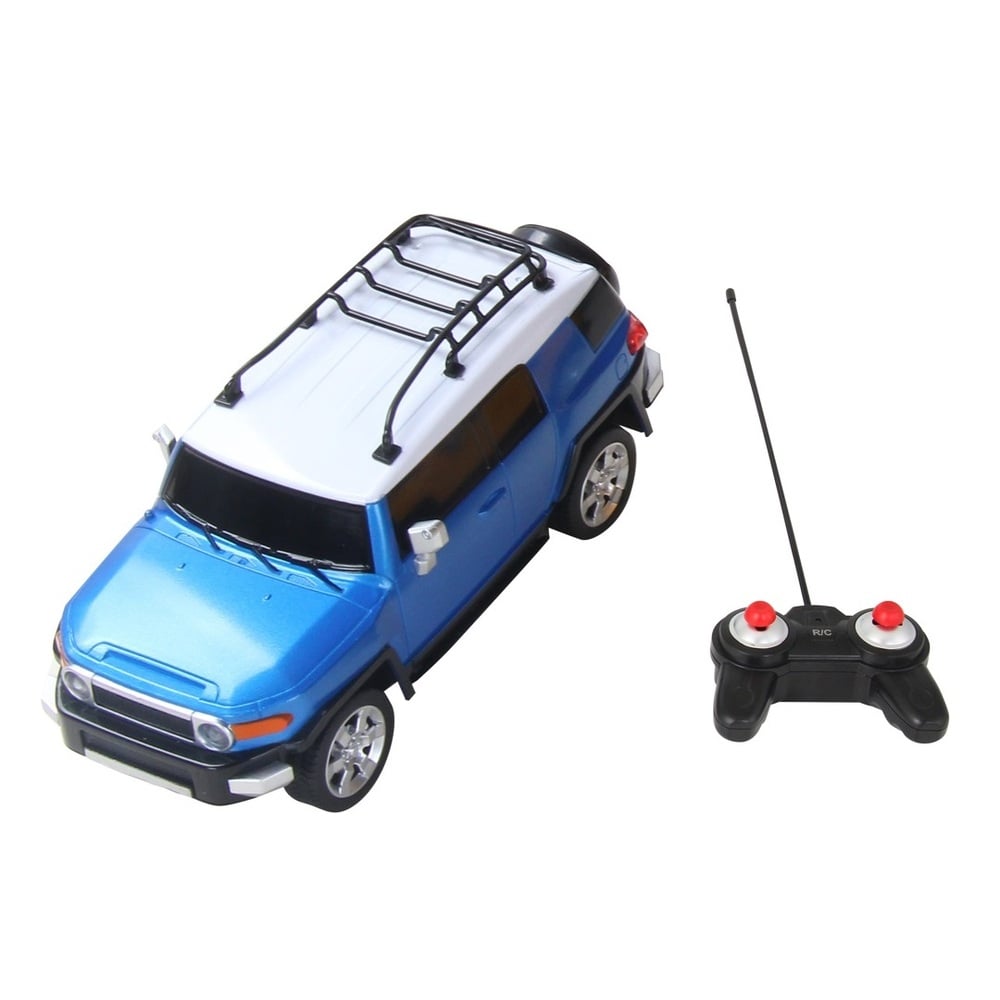 Wemzy - Rc Car Toyota Fj Cruiser 2007 Remote - Blue