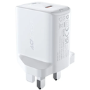 AceFast Fast Charger Wall Charger A4 PD 3.0 20W 1 x USB-C - White