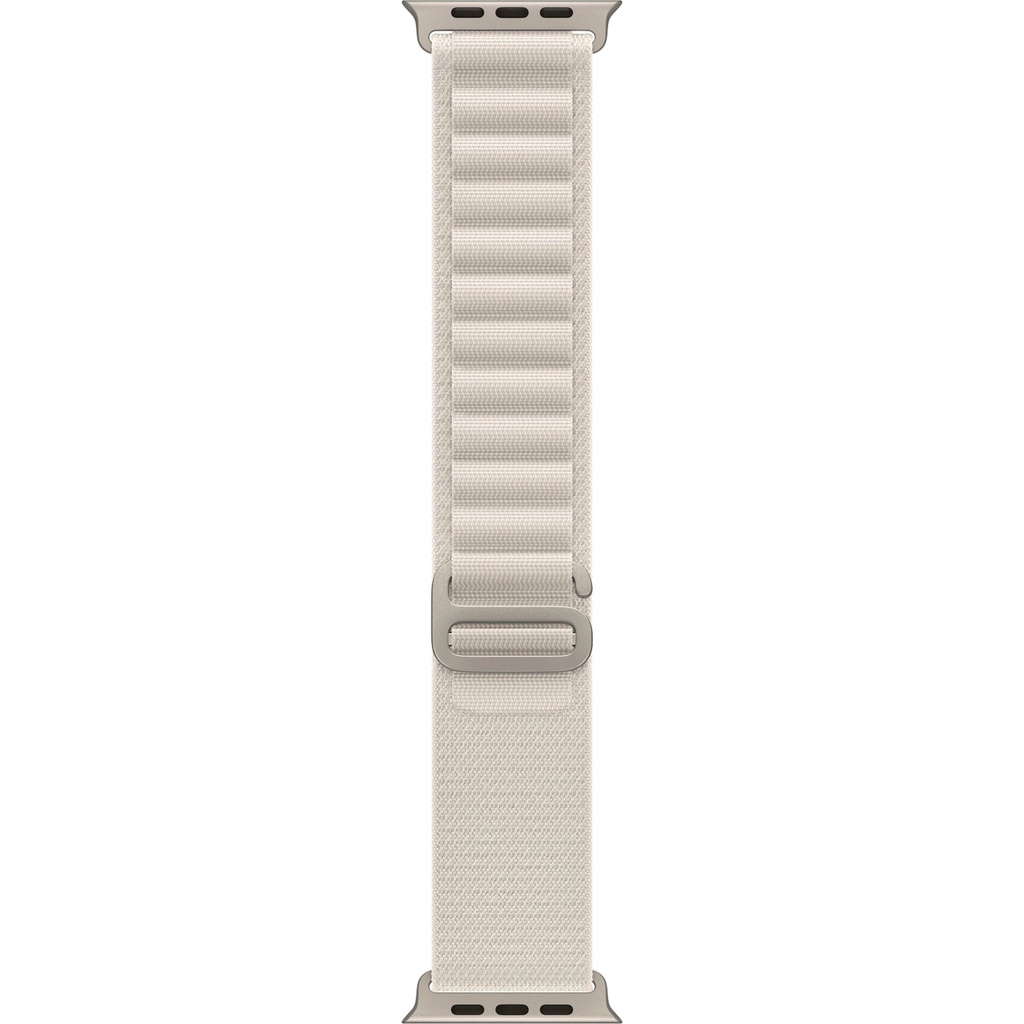 Apple Watch 49mm Starlight Alpine Loop - Large