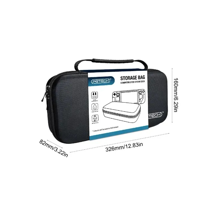 Pgtech Storage Bag For Steam Deck - Black