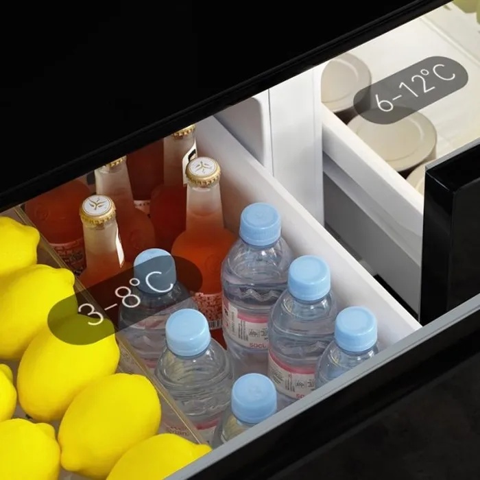 Gamvity Newest Music Version Pro Version Smart Coffee Table 135L Refrigerator (Tb135) - White