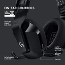 Logitech G733 Lightspeed Wireless RGB Gaming Headset - Black