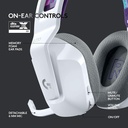 Logitech G733 Lightspeed Wireless RGB Gaming Headset - White