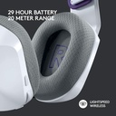 Logitech G733 Lightspeed Wireless RGB Gaming Headset - White