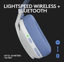 Logitech G435 Lightspeed Wireless Gaming Headset - White