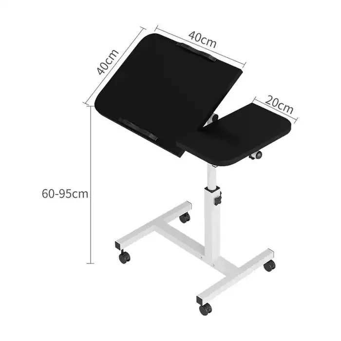 Gamvity Lifting And Rotating Laptop Desk For Home And Office (60x40cm) Dw-1 - Black