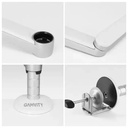 Gamvity Multi-Functional Laptop And Tablet Dual Arm Mount Holder Stand Oa-9x - Silver
