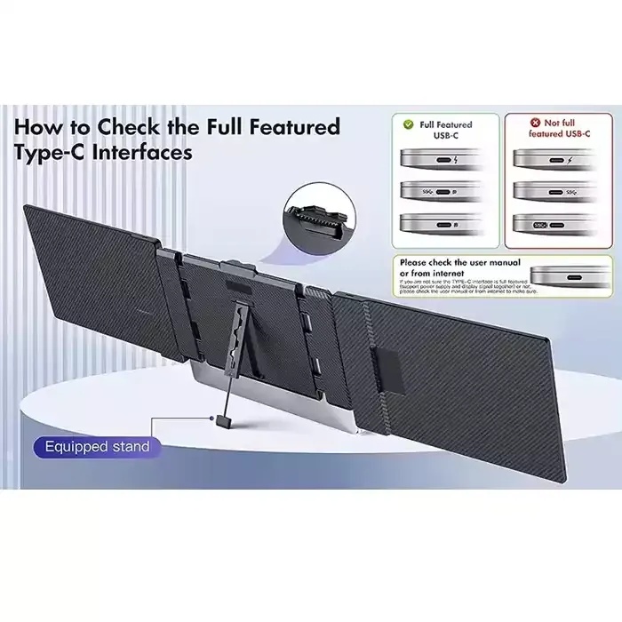 Gamvity Triple Screen Laptop Screen Extender