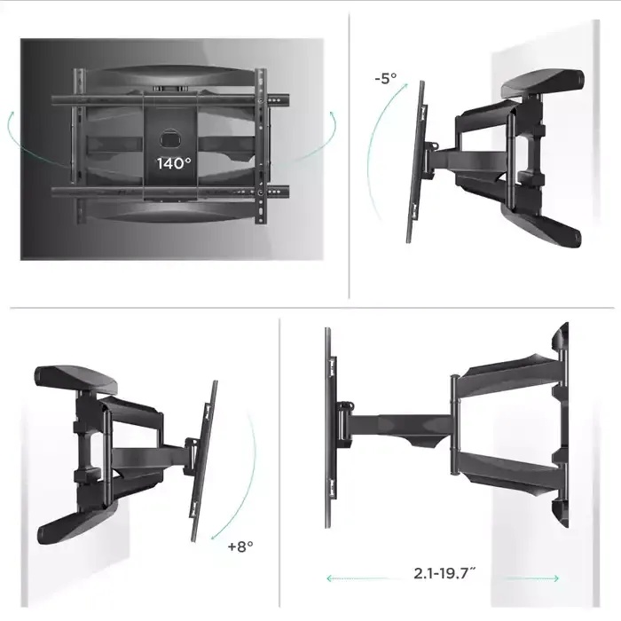 Gamvity Wall Mount Tv Bracket Universal (40-75)