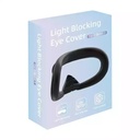 Silicone Eye Mask Pad Anti-Leakage Protective Cover For Meta Quest 3 - Black