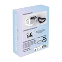 Silicone Eye Mask Pad Anti-Leakage Protective Cover For Meta Quest 3 - Black