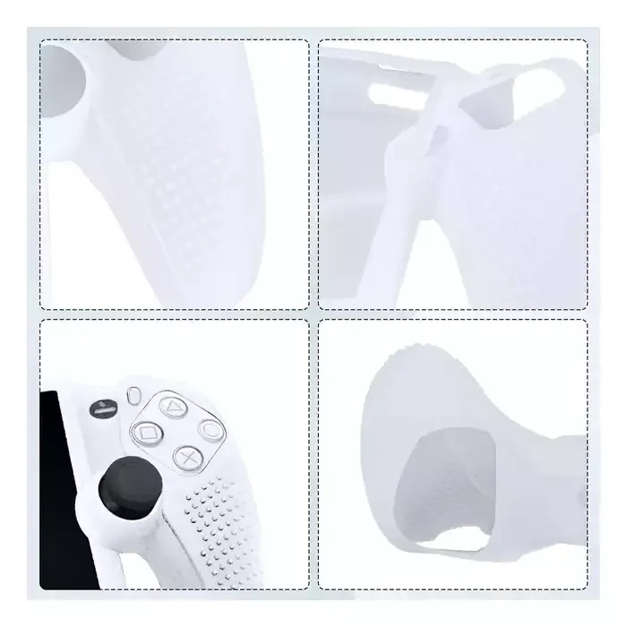 Silicone Anti-Fingerprint Case For Playstation Portal - White