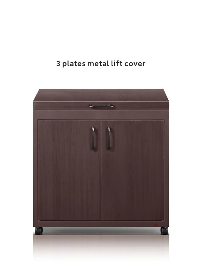 Elite Food Warmer Trolley-2 shelves-3 Plates