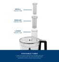 General Electric 12-Cup Food Processor with Accessories - (G8P1AAYSPSS)
