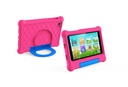G-Tab S8 Kids, 8.0-Inch 3G, Android 10, Quad Core, 2GB-32GB, Camera 5.0Mp Front, 8.0Mp Rear, Battery 5100mAh. Free: Screen Protector + Case - Gray Pink